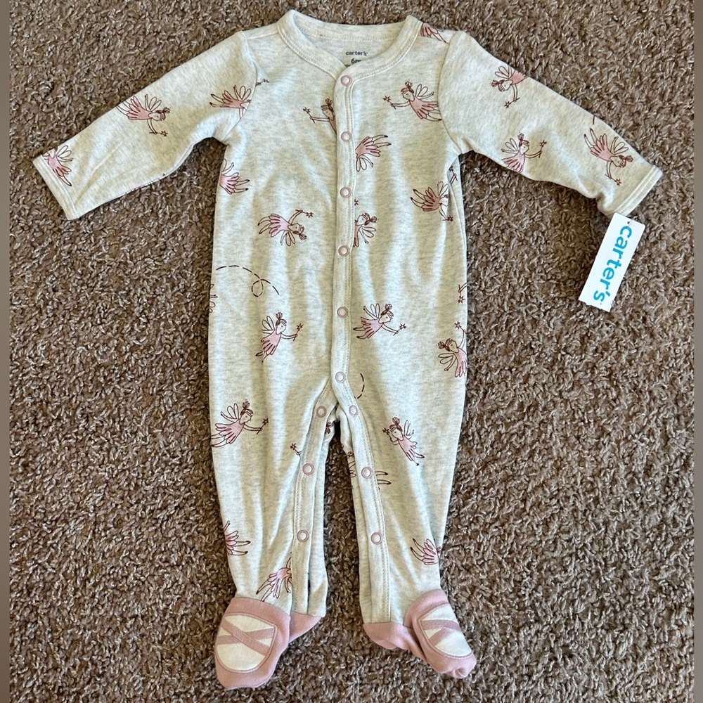 Carter's Girls Footed One Piece